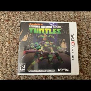 EUC Teenage Mutant Ninja Turtles Nintendo 3DS Game